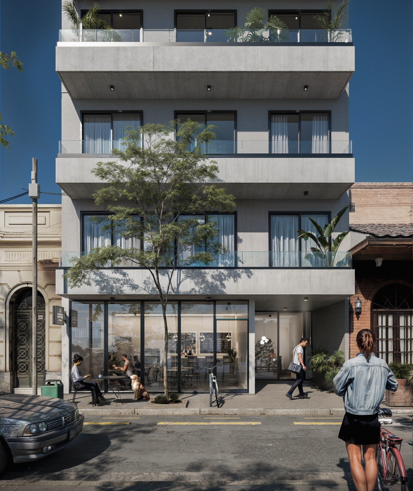 Granaderos — ingreso, vista alternativa