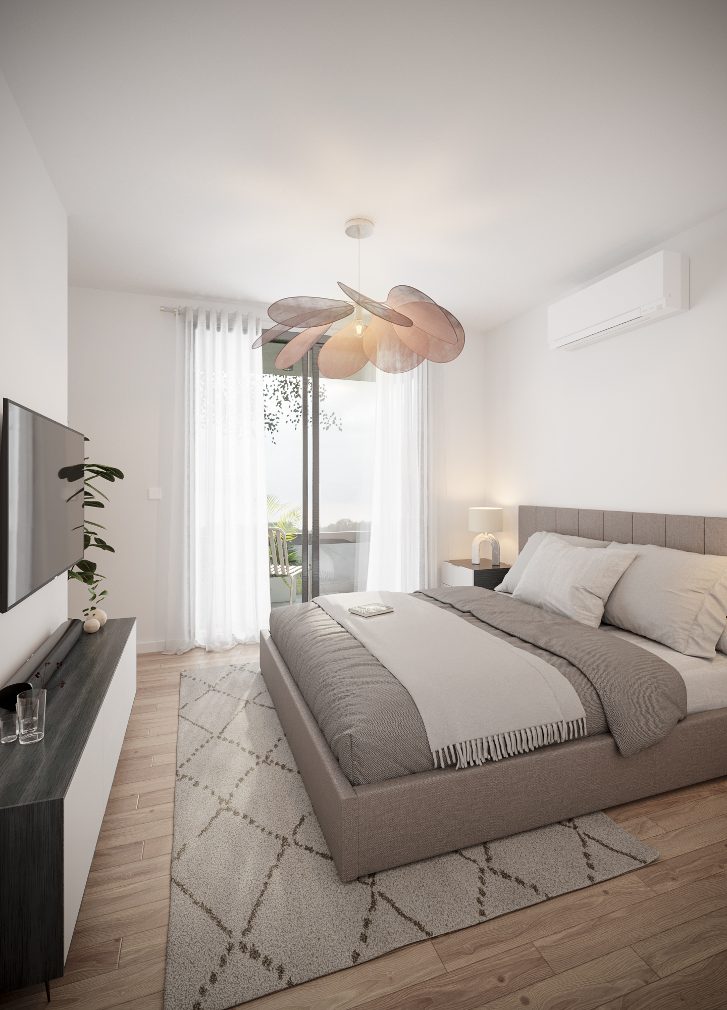 Granaderos — dormitorio, vista interior