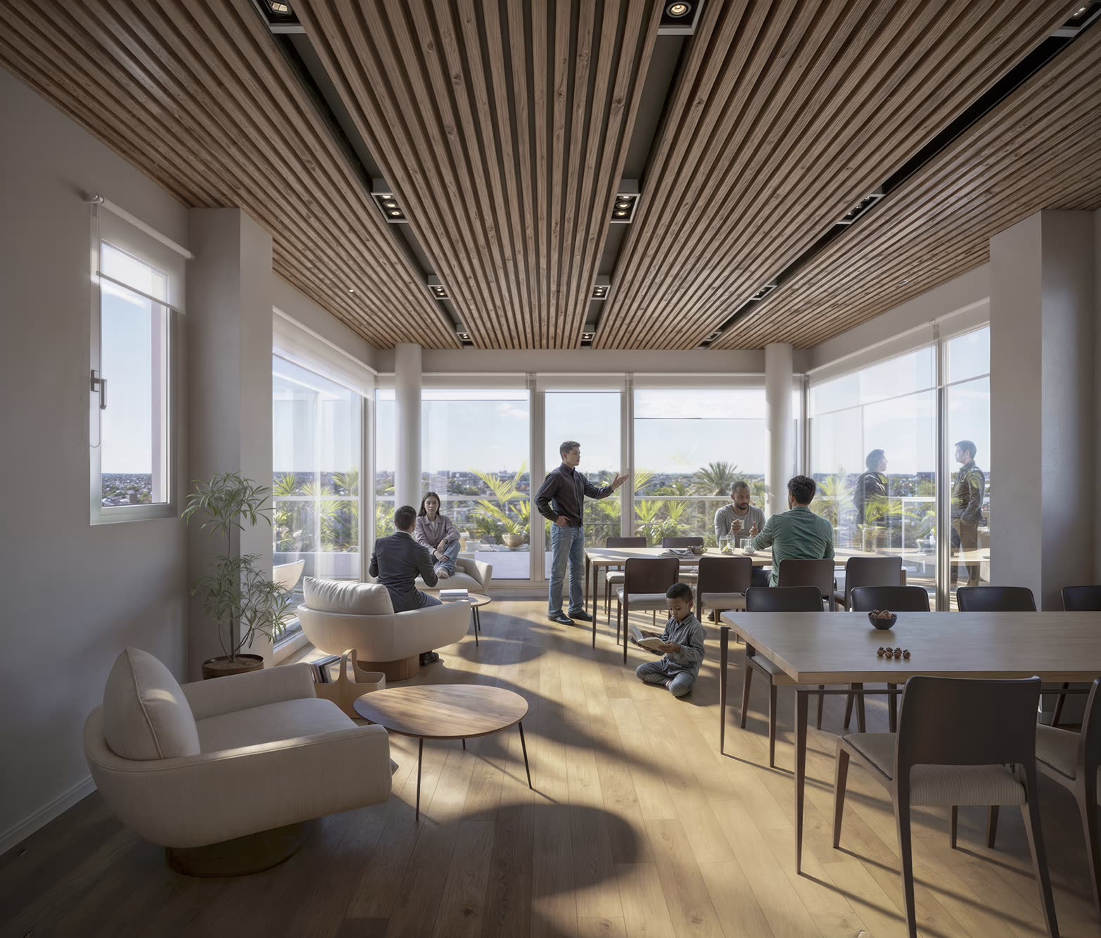 Krystal Park Tower — SUM, sala de usos múltiples