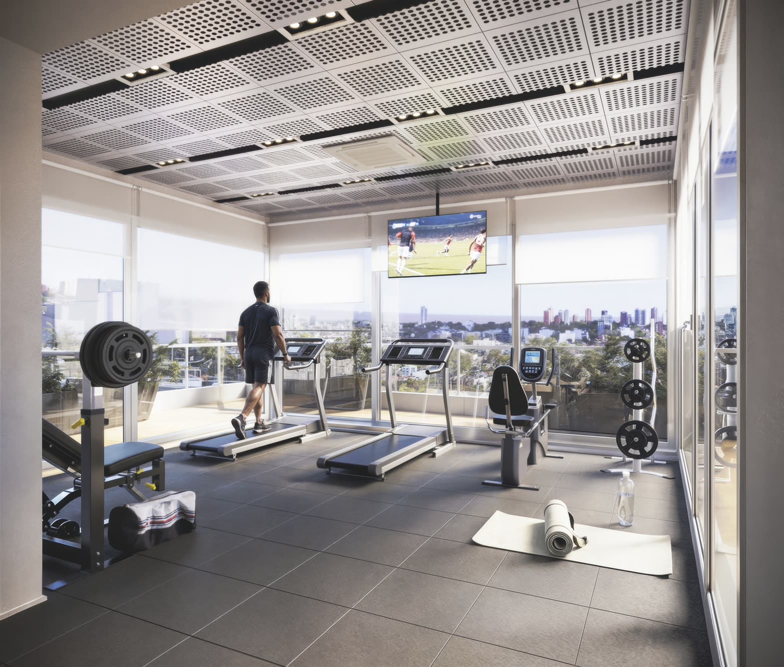 Krystal Park Tower — gimnasio, amenity