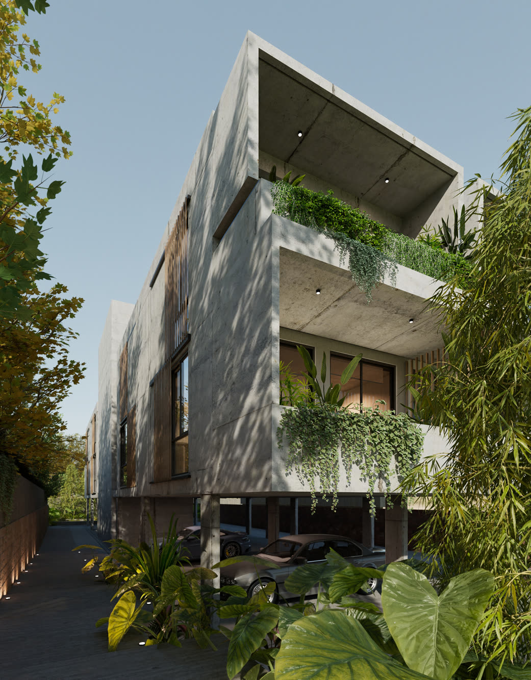 Las Piedras — ingreso al conjunto