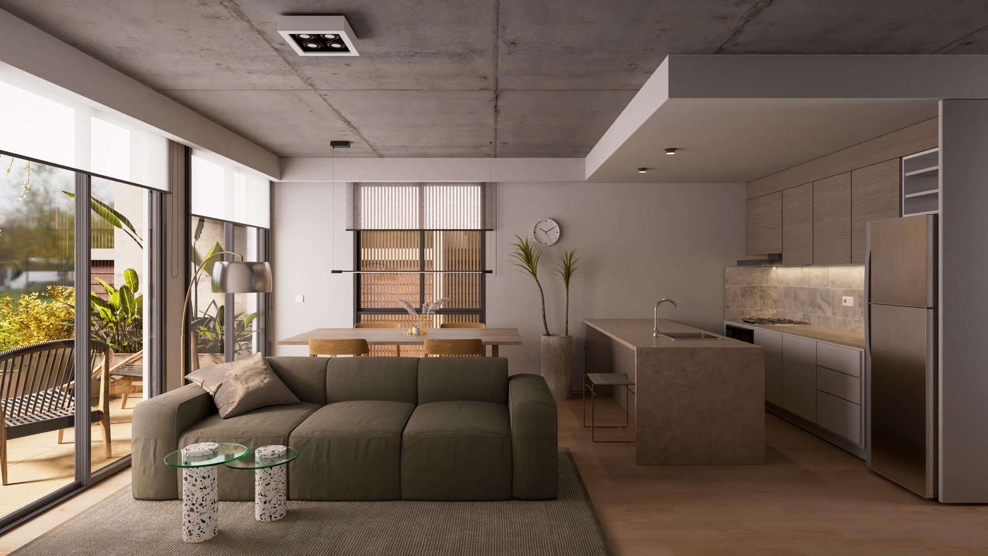 Las Piedras — interior, unidad tipo