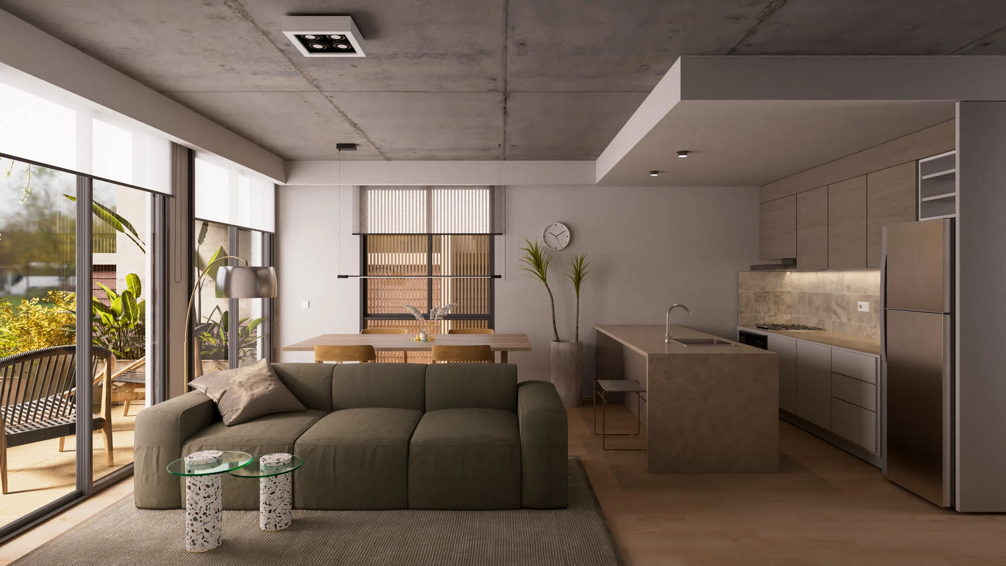 Las Piedras — interior, unidad tipo