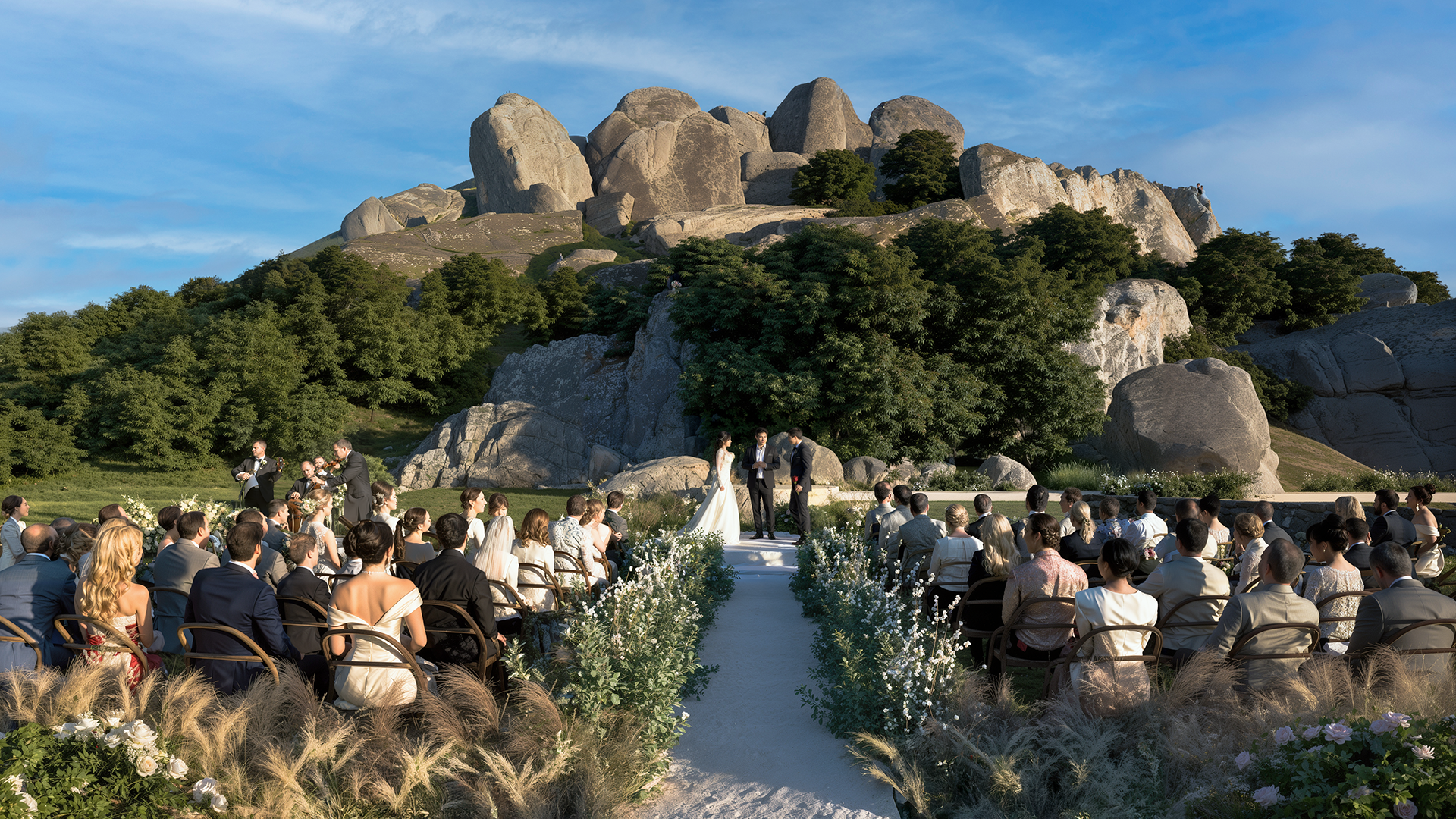 Rocca — escenografía ceremonia