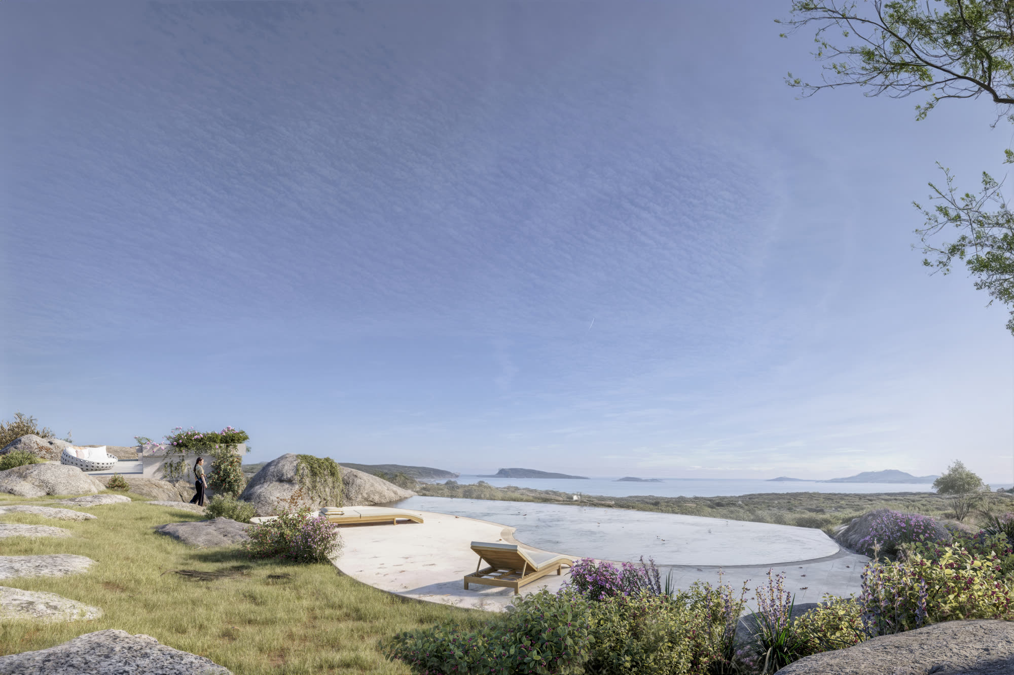 Stazzu — vista al horizonte mediterráneo